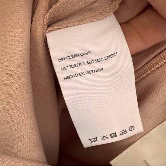 NWT BHLDN Cali Satin Charmeuse Midi Dress in "Oyster" Size 6 - Picture 10 of 13